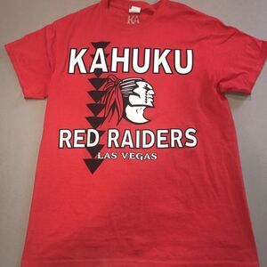 Kahuku Red Raiders Las Vegas T Shirt Med